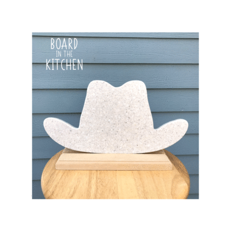 Cowboy Hat Farm/Ranch Cutting Board