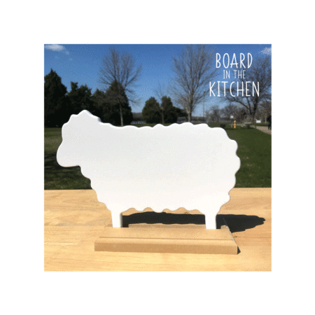 Attractive SHEEP Cutting Board, Farmhouse Kitchen Gift