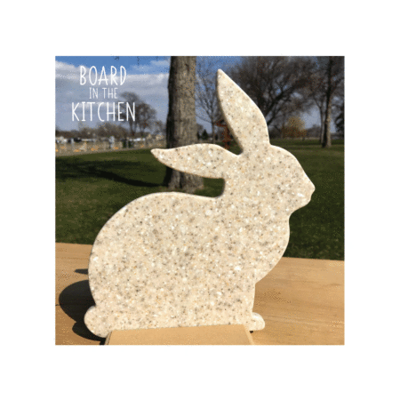 Frisky RABBIT Cutting Board, #1 Rabbit Gift