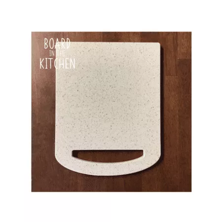 Corian Cutting Board with Rounded Handel Design, Now Available in 3 Sizes