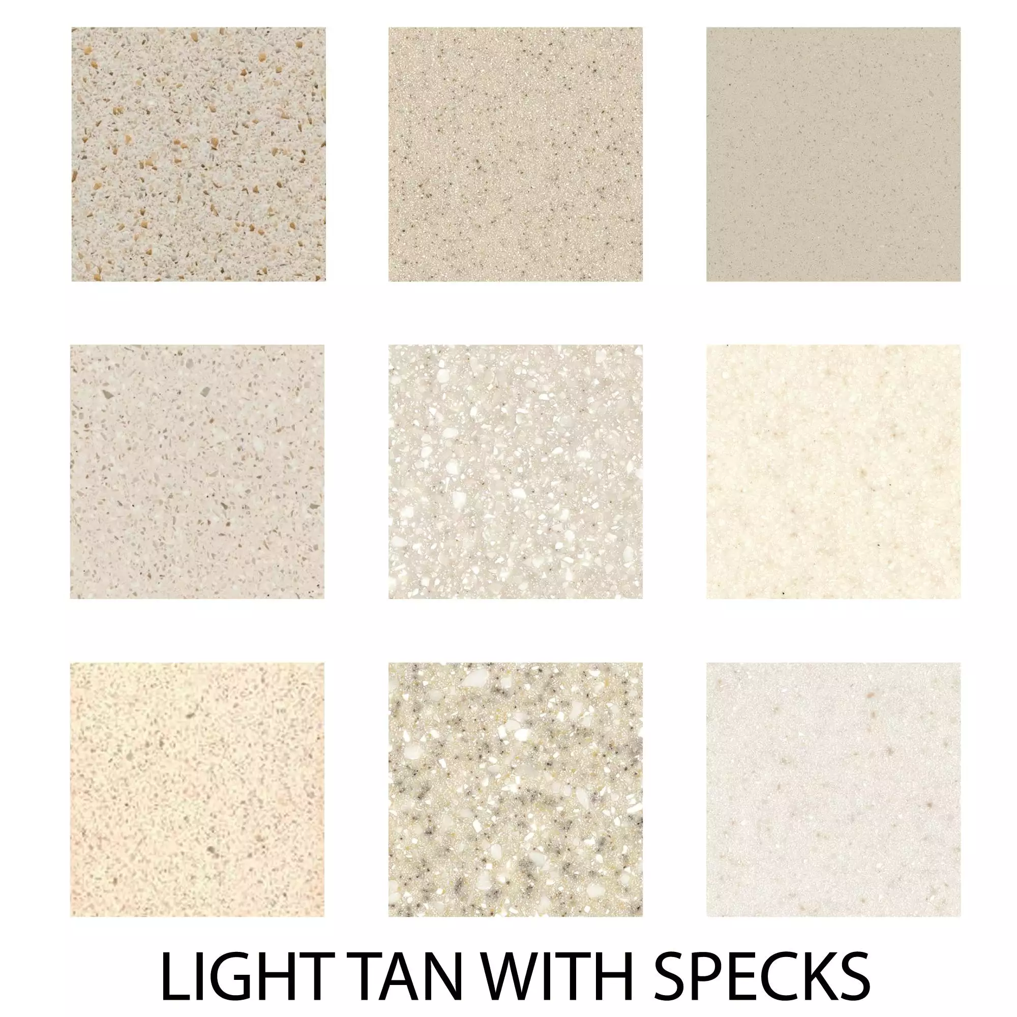 Tan with Specks Color Pallet