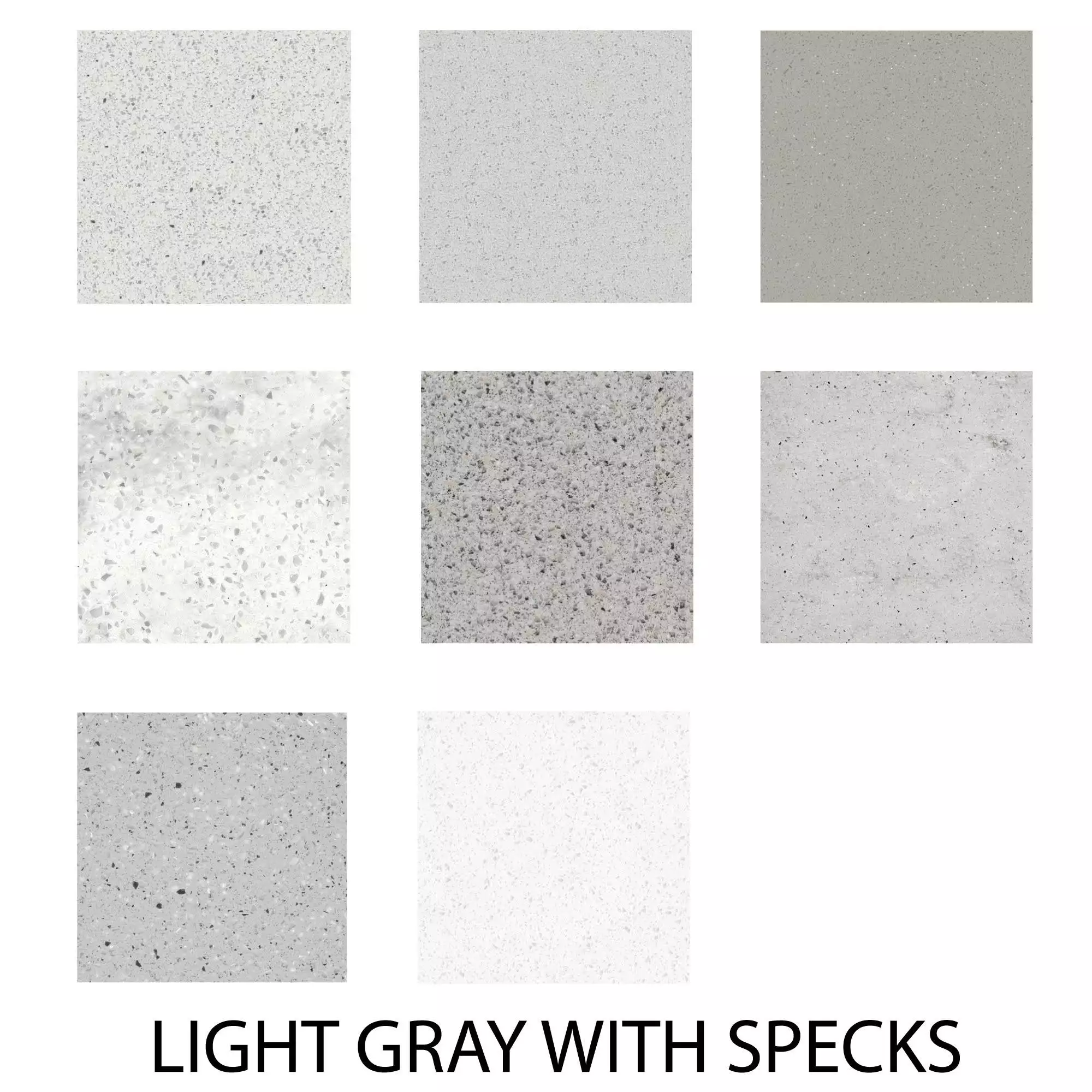Light Grey with Specks Color Pallet