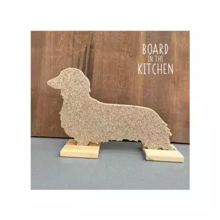 Long Hair Dachshund Cutting Board, Long Hair Dachshund Gift