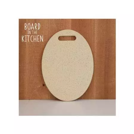 Oval Corian Cutting Board