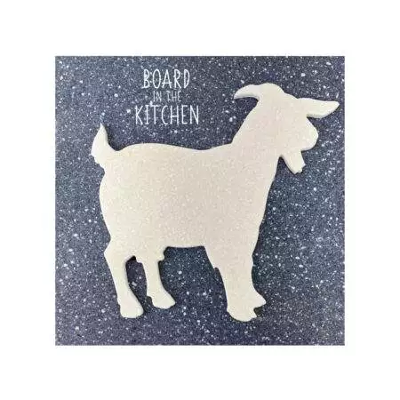 Goat Shape Corian cutting board
