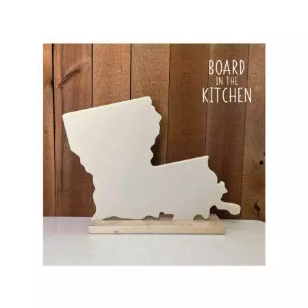 LOUISIANA Custom Cutting Board, Sanitary Corian Cutting Board