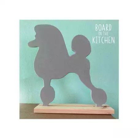 Show Poodle Cutting Board