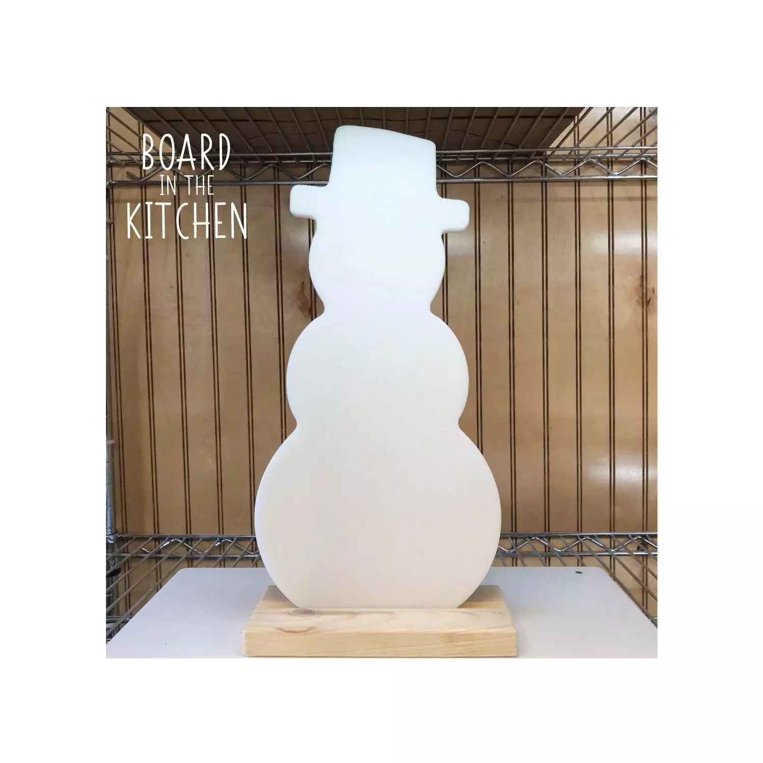 Snowman Cutting Board