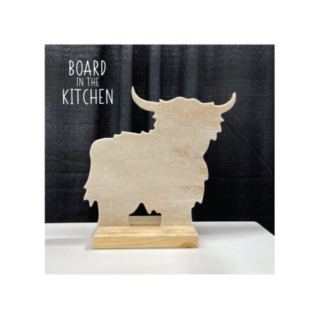 HIGLAND COW CUTTING BOARD